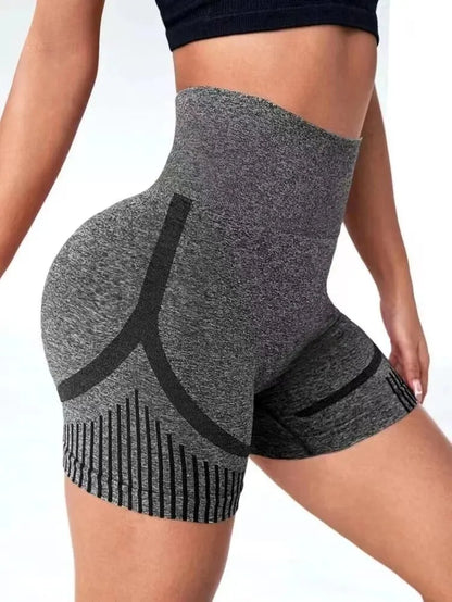 Women Yoga Shorts High Waist Workout Shorts Fitness Yoga Lift Butt Fitness Ladies Yoga Gym Running Short Pants Sportswear - HomyboxBay