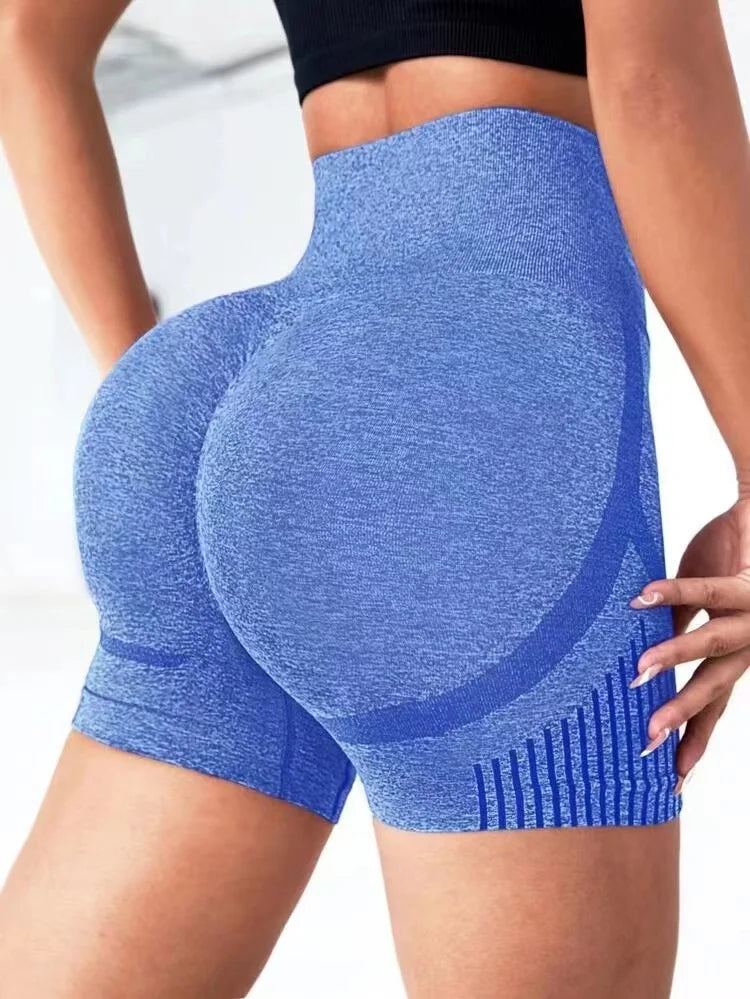 Women Yoga Shorts High Waist Workout Shorts Fitness Yoga Lift Butt Fitness Ladies Yoga Gym Running Short Pants Sportswear - HomyboxBay